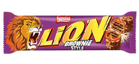 Lion bar brownie
