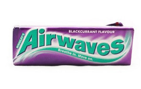 Airwaves Blackcurrant Sugar Free Chewing Gum